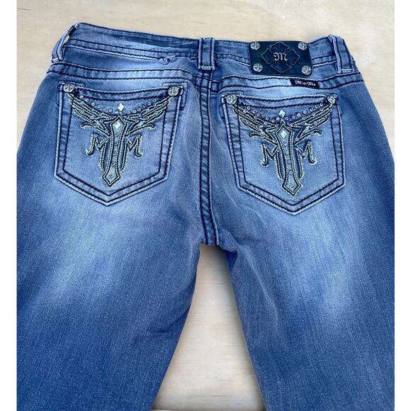 MISS ME Skinny Denim‎ Jeans Made in Vietnam Designed in USA Womens Blue SIZE 29 - Picture 7 of 8